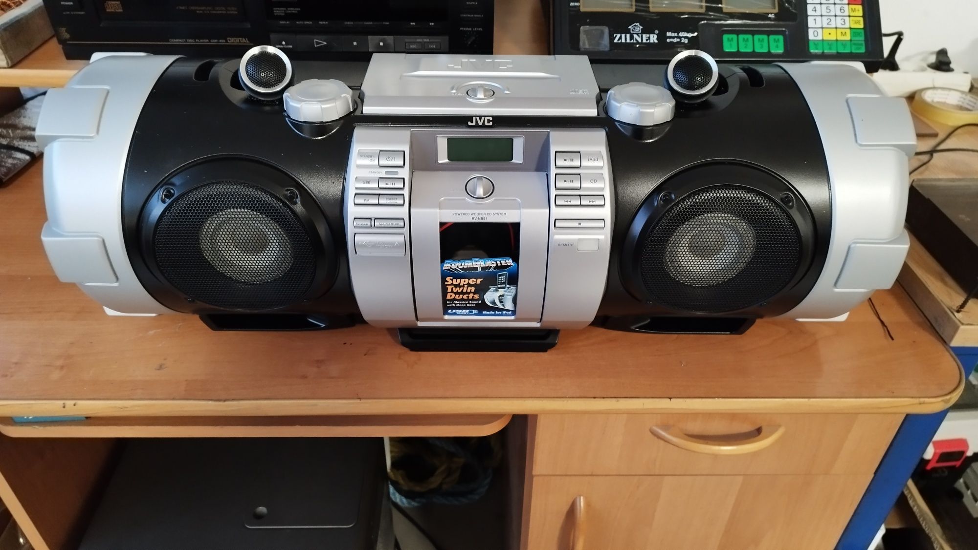 Boombox JVC Bluetooth