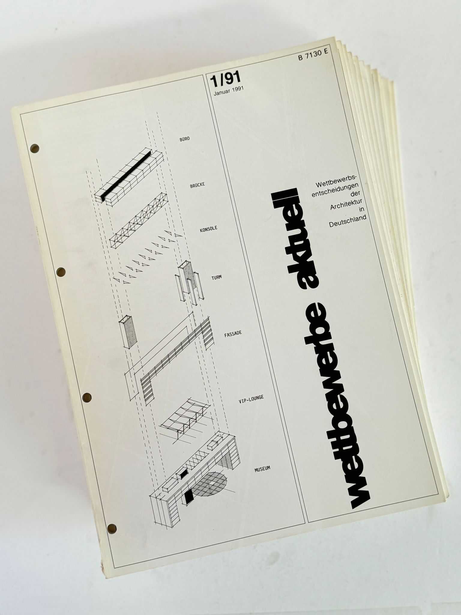 Wettbewerb aktuell - Livros Arquitetura 1990/1991