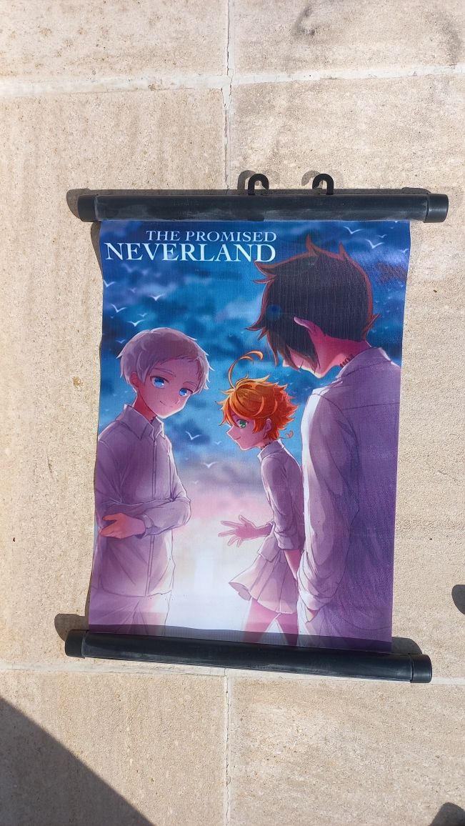 Poster naruto e the promised neverland