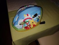 Kask Rowerowy - Kubuś puchatek. Rozmiar 52 - 56 cm.