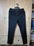 Czarne dekatyzowane jeansy dla chłopca 152 H&M