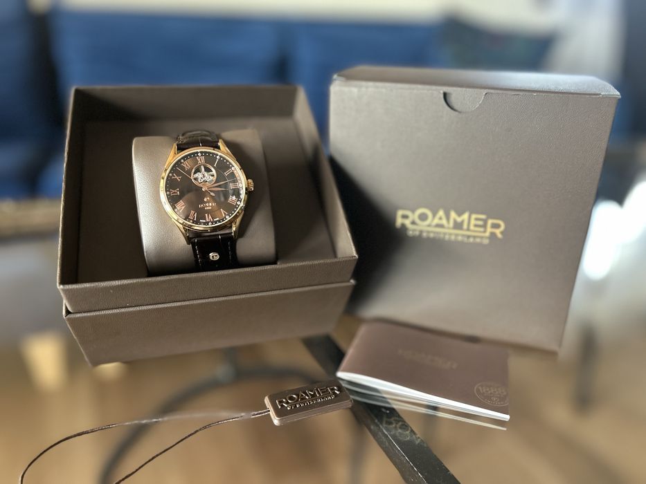 Roamer Swiss Matic – (550661.49.62.05) open heart, automat