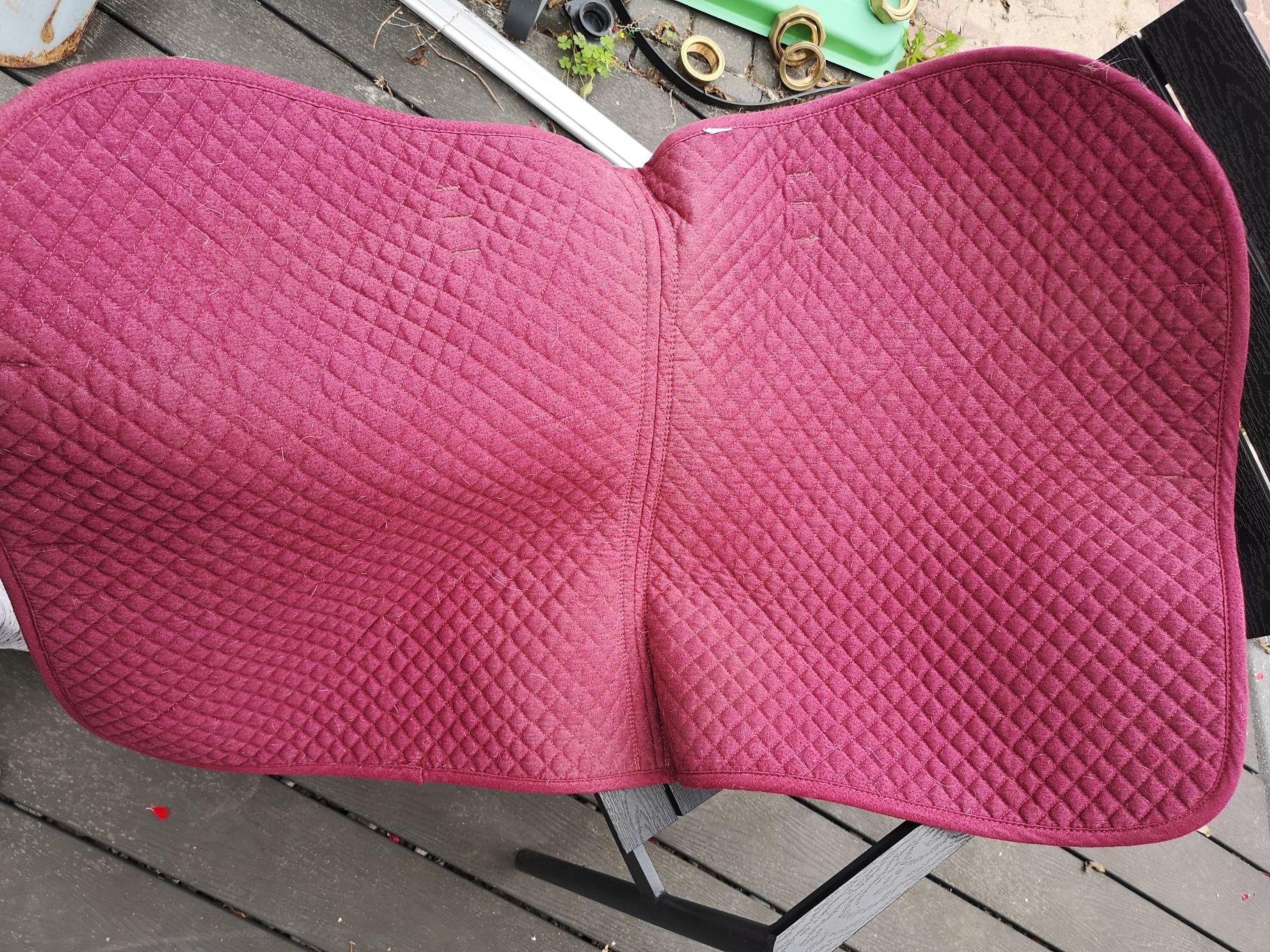 HKM Czaprak VS + owijki bordo