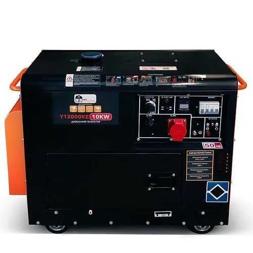 Генератори дизельні 8/10 КВт (Y8000KE/Y12000KE 220V+380V)