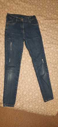 Spodnie jeans 146 cm