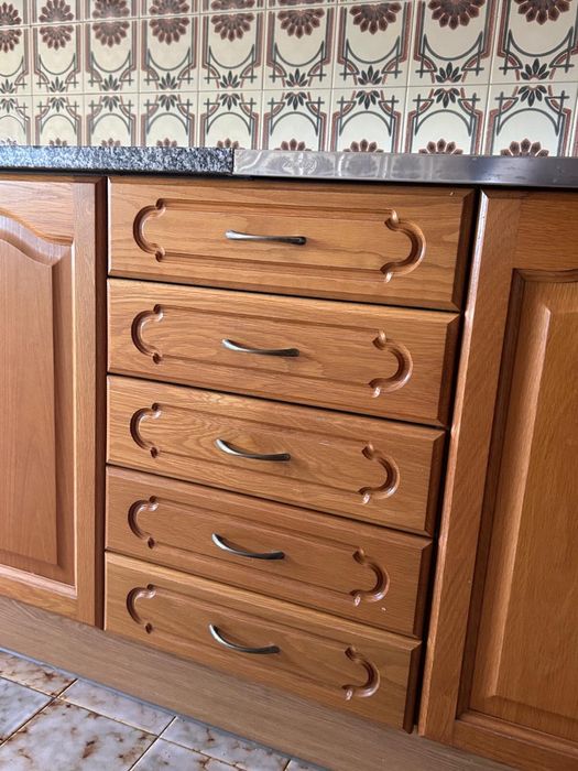 Moveis de cozinha com eletrodomésticos
