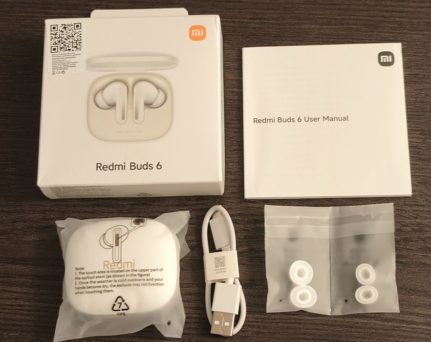 Auriculares Xiaomi Redmi Buds 6 - Novos!