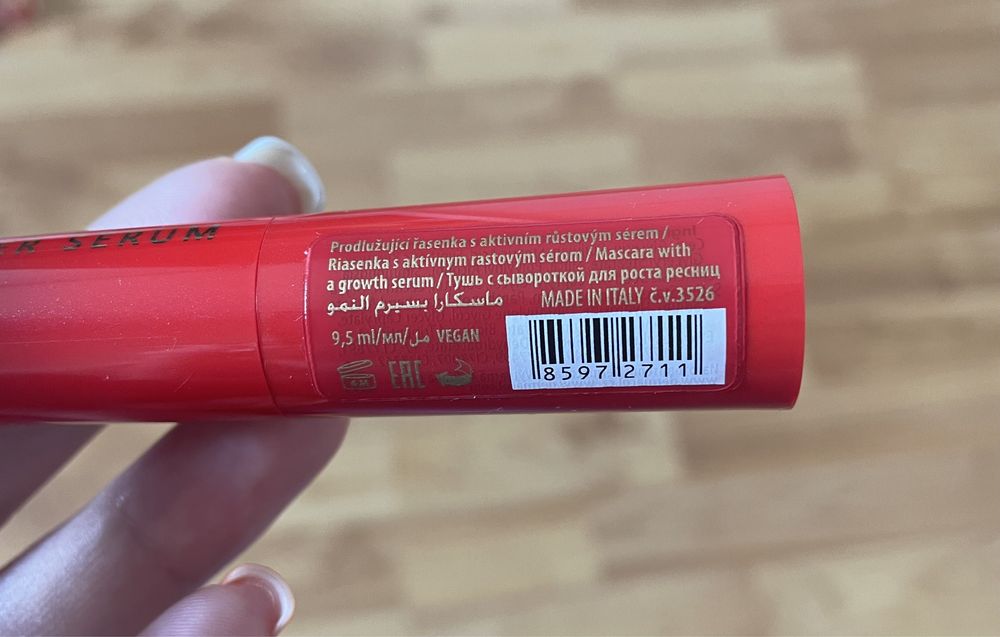 Туш для вій Dermacol / Lash Booster Mascara