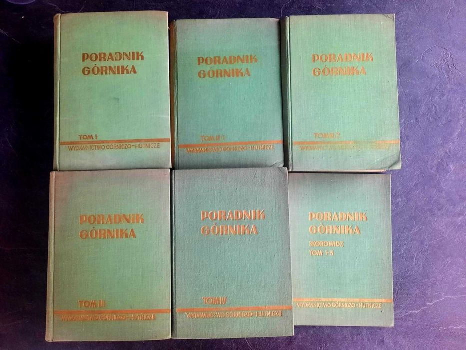 Poradnik Górnika I wydanie x5 tomów + skorowidz