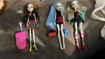 Lalki monster high zestaw ghoulia lagoona skelita