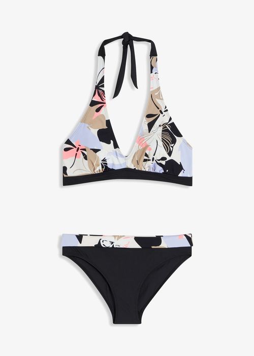 B.P.C bikini wiązane w kwiaty z figami ^36
