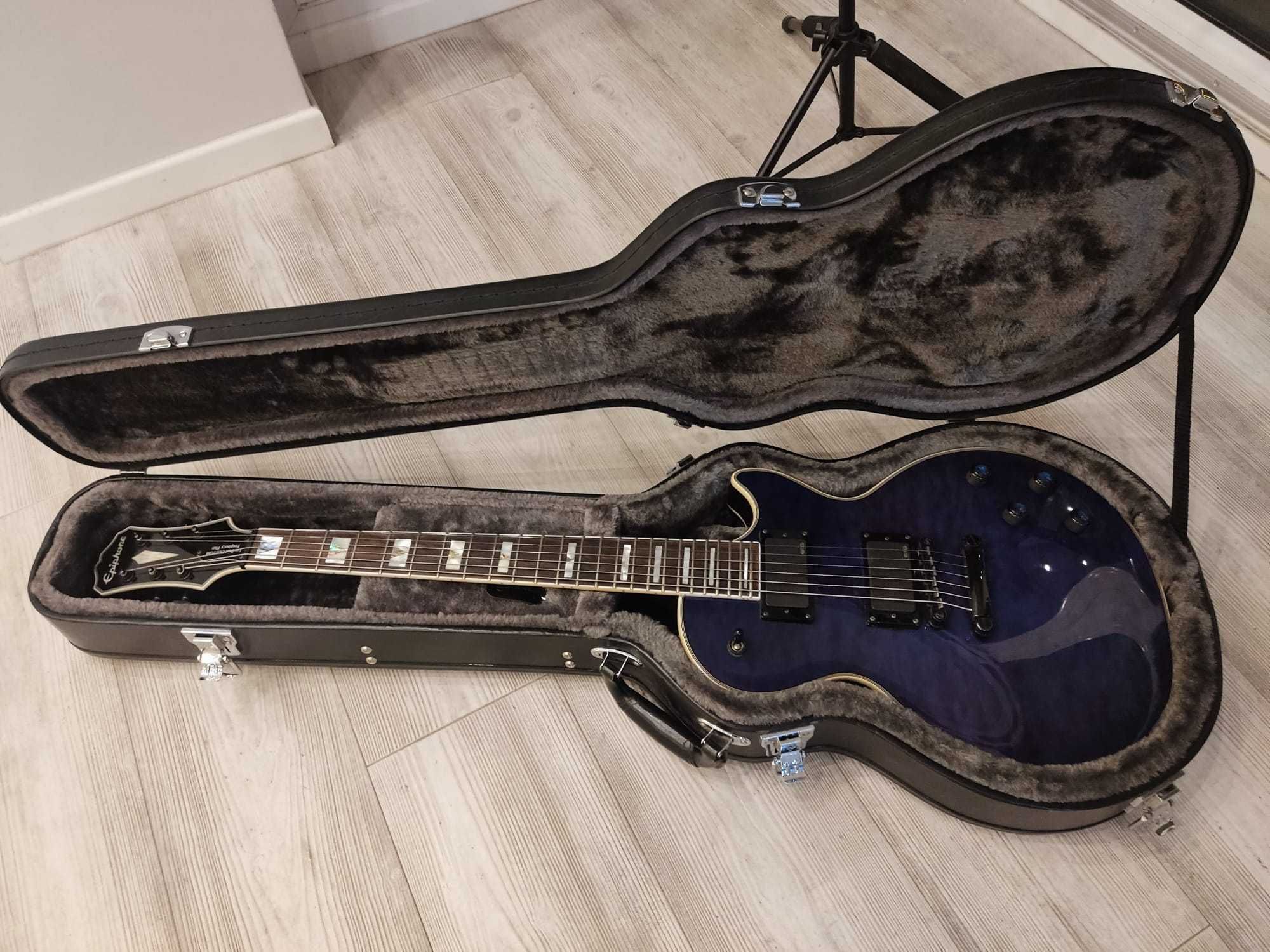 Epiphone Les Paul Custom Prophecy Plus EX + case