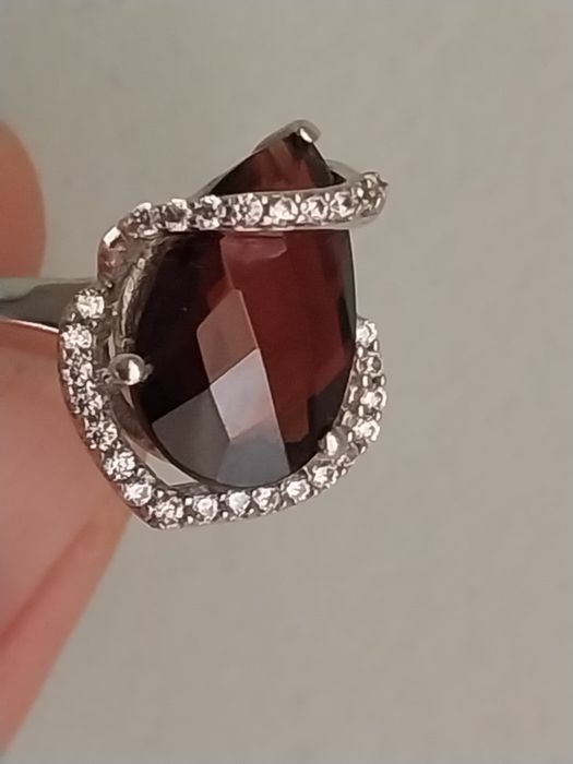 Шикарное кольцо серебро