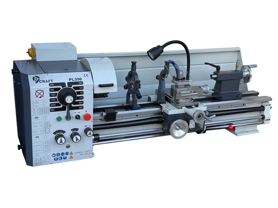 Токарно-гвинторізний верстат 9craft PL330 330x1000 1500W 220в токарний