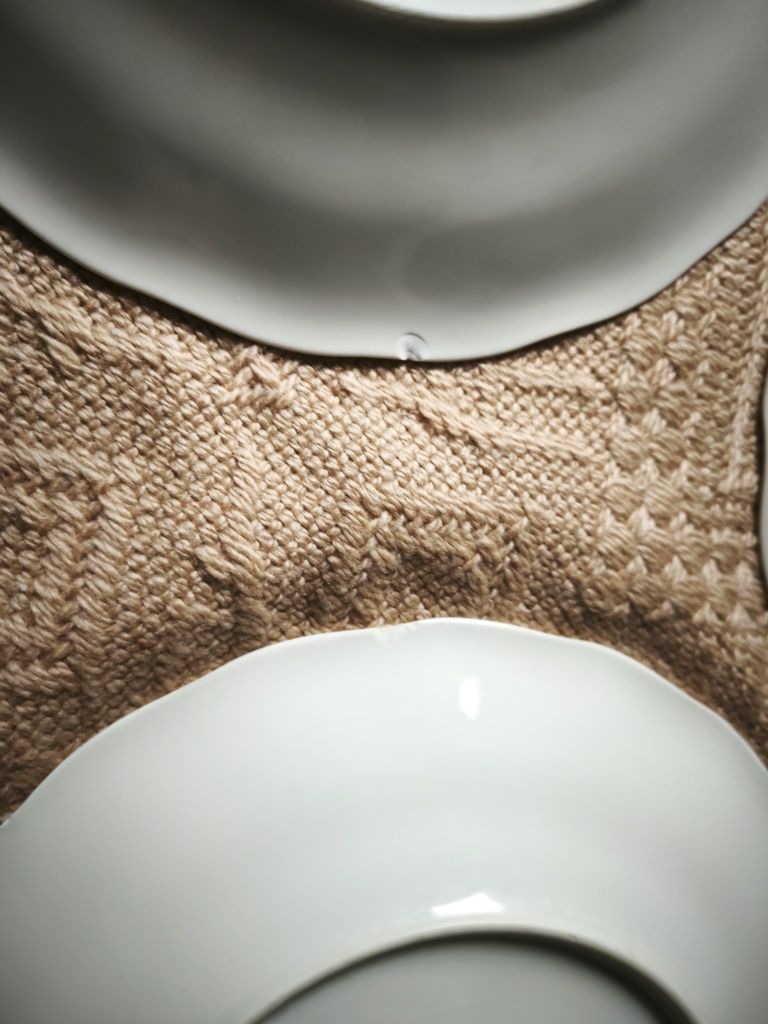 Talerze obiadowe porcelana Karolina