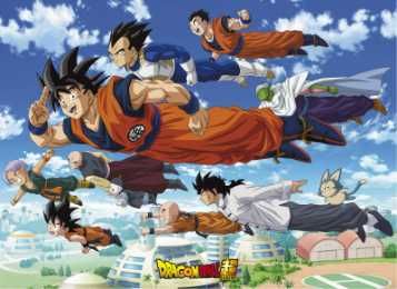Dragon Ball Super anime/manga 2 sztuki 38 x 52 cm Plakaty komiksowe