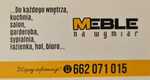 MEBLE NA WYMIAR ,,wykonujemy wszystkie meble oprócz krzeseł,,