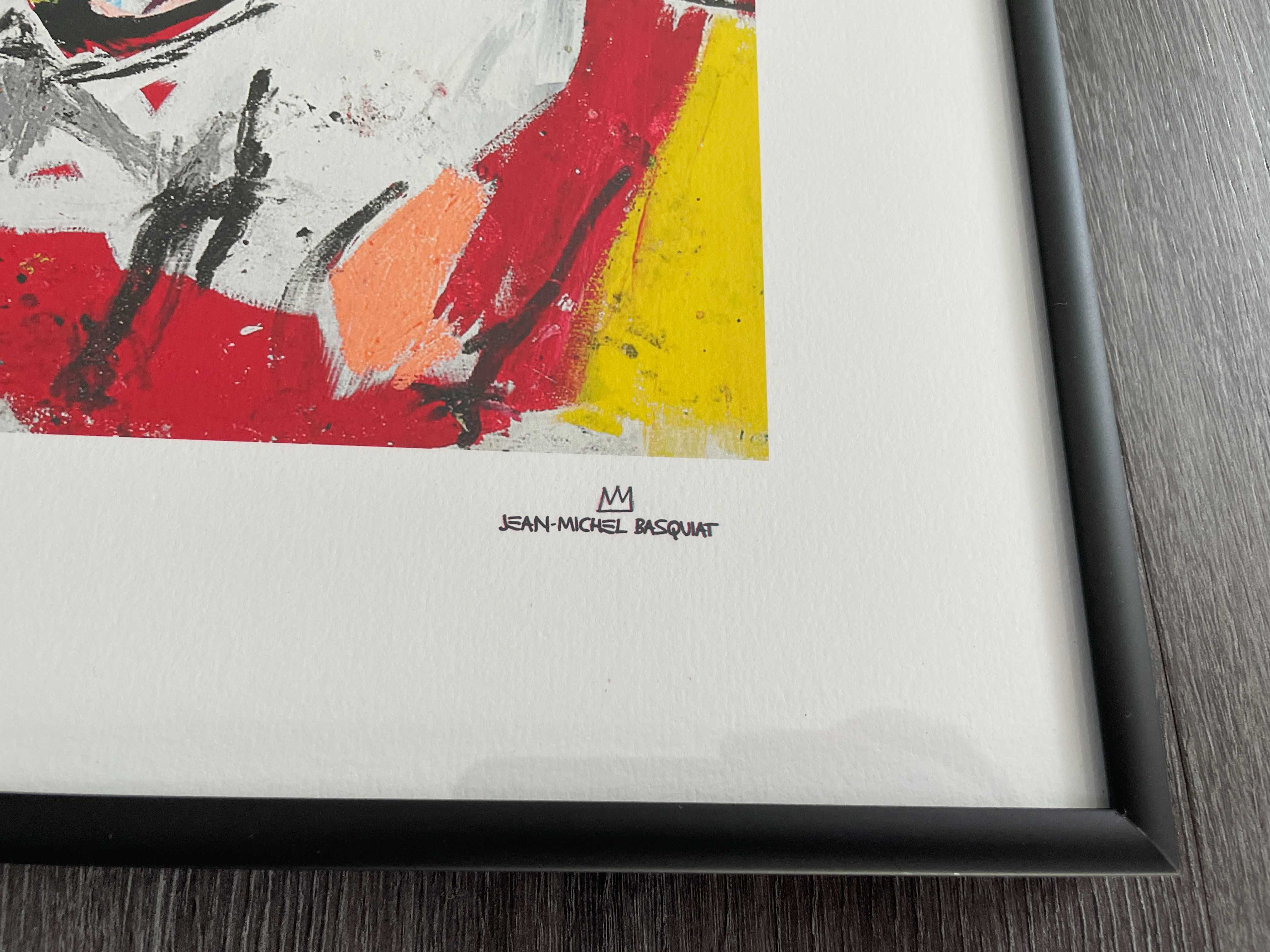 Basquiat grafika "Do Not Revenge" certyfikat rama reprodukcja