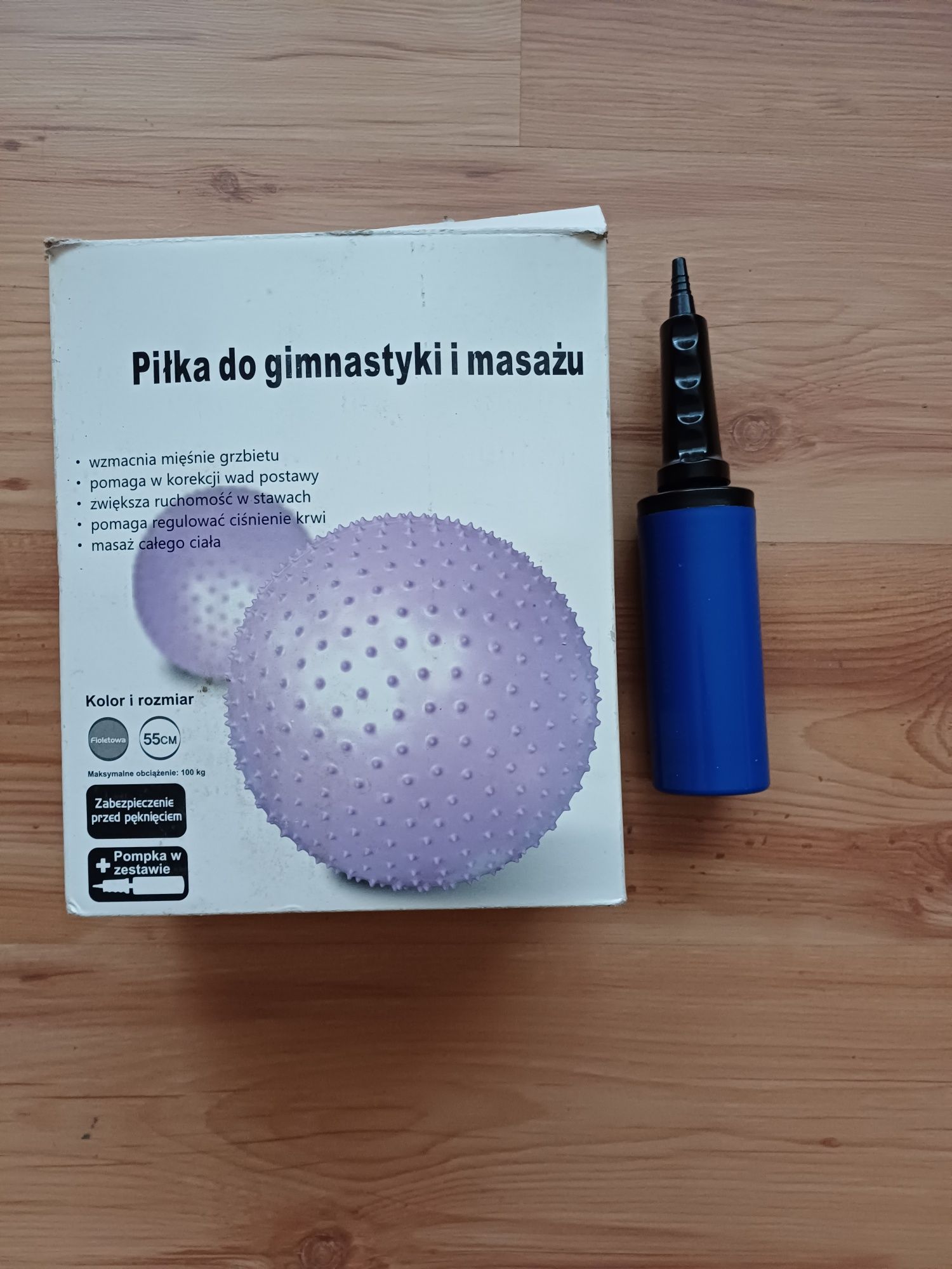Piłka do gimnastyki i masażu