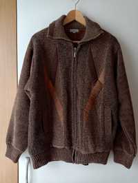 Sweter ocieplany rozpinany