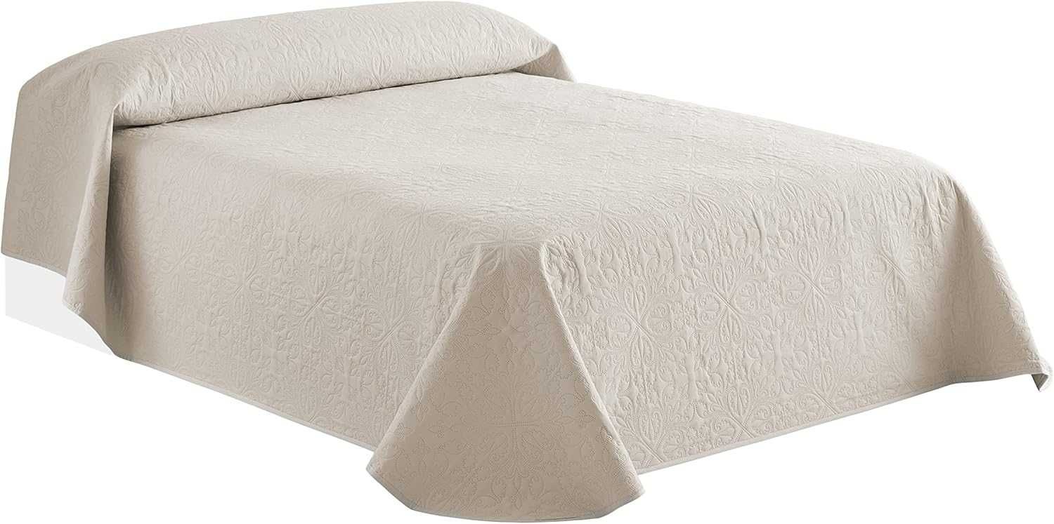 Narzuta Easycosy 190x270 cm Pikowana Dwustronna Beżowa