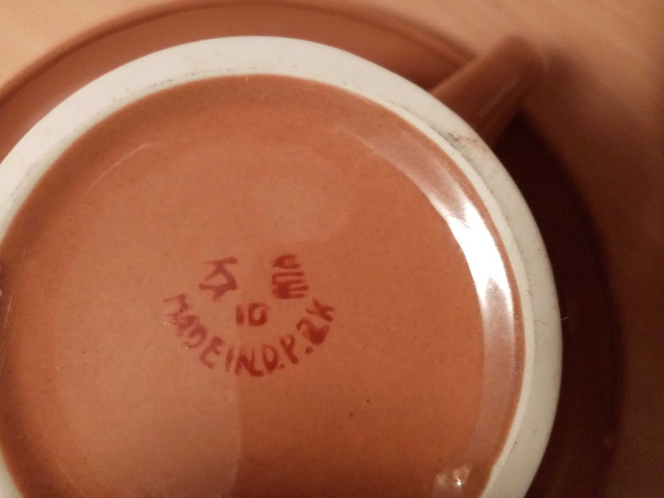 Serwis do kawy espresso z okresu PRL