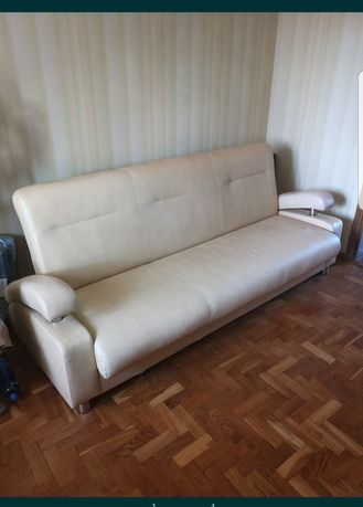 Sofa + 2 fotele wypoczynek eko skóra