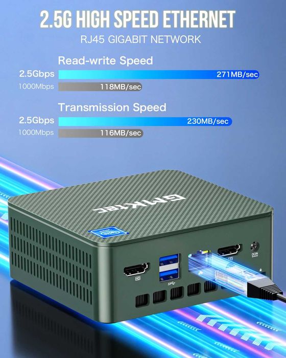 Міні ПК Intel N100, 8/256 GB, Windows 11 - Маленький та Потужний