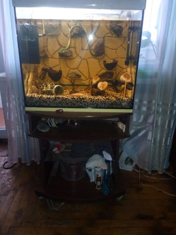 продам аквариум на 90 лит