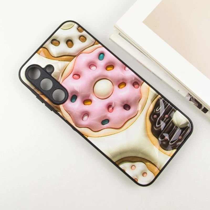 Протиударний чохол з принтом Fluffie для Samsung A16 до 20 принтів