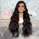 nowa naturalna peruka lace front 100% ludzki włos na co dzien