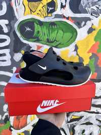 Nike sunray protect 3 сандали 33.5 детские оригинал черные босоножки