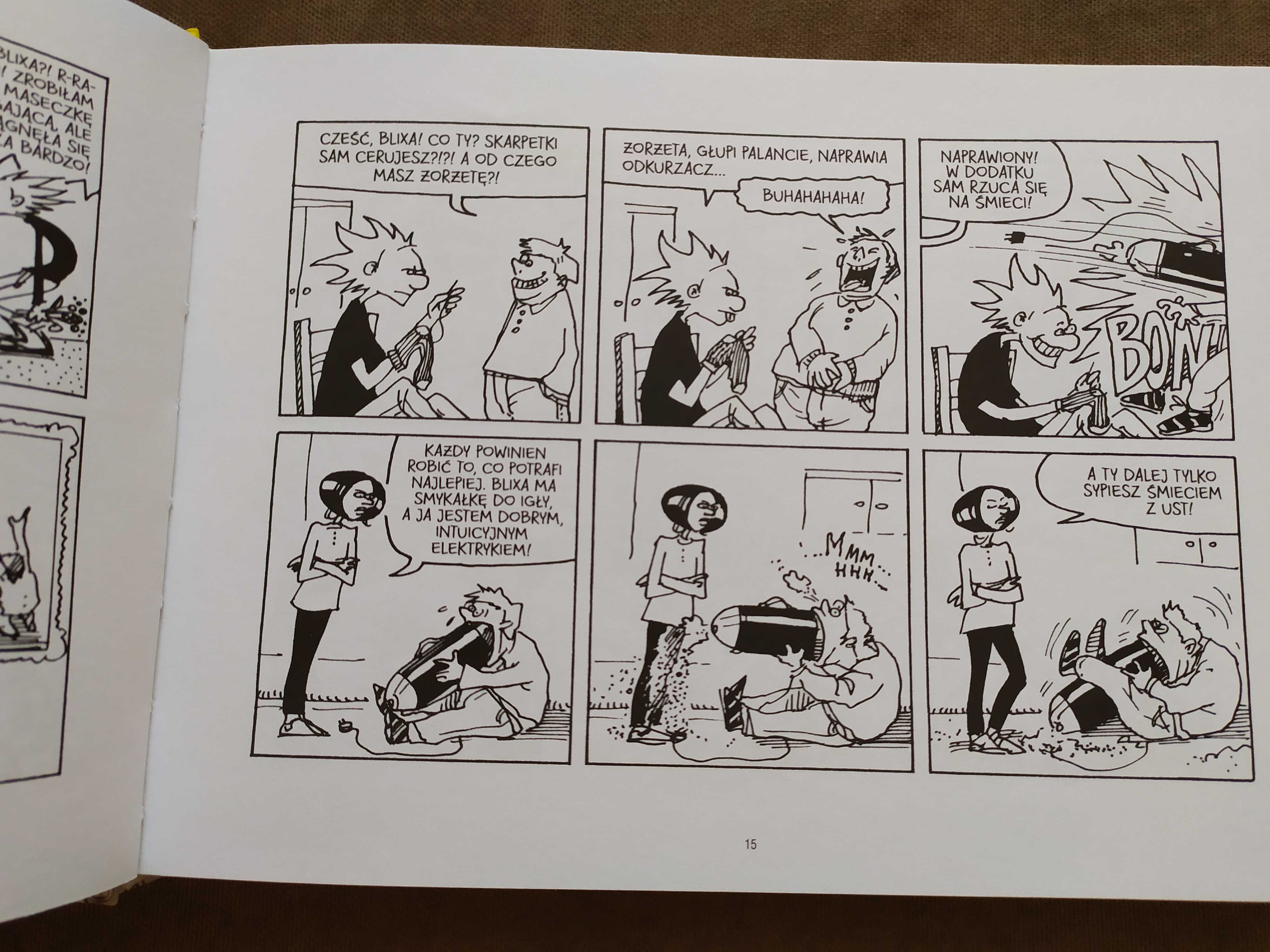 Blixa i Żorżeta - Prosiak (Krzysztof Owedyk) wydanie zbiorcze, komiks