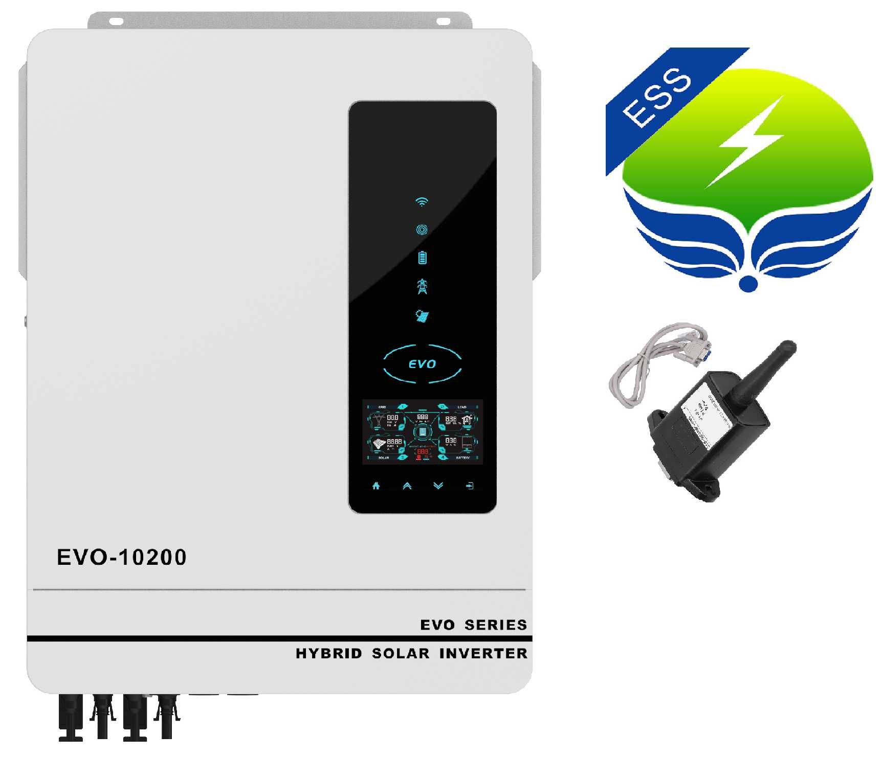 Solarny Inwerter Anern EVO 10200 Off-Grid 10.2kW 48V 2x MPPT FV23%