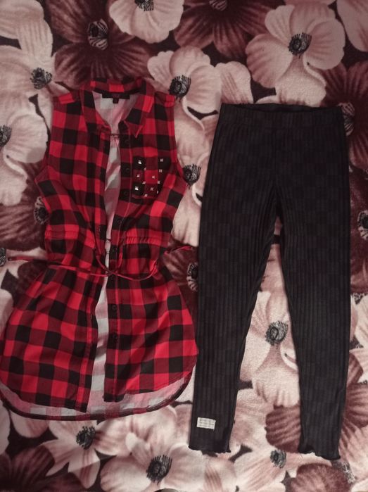 Tunika + Leginsy r. 134 #mikołajki #święta