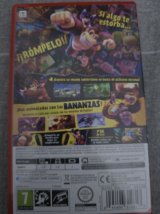 Donkey kong bonanza switch2
