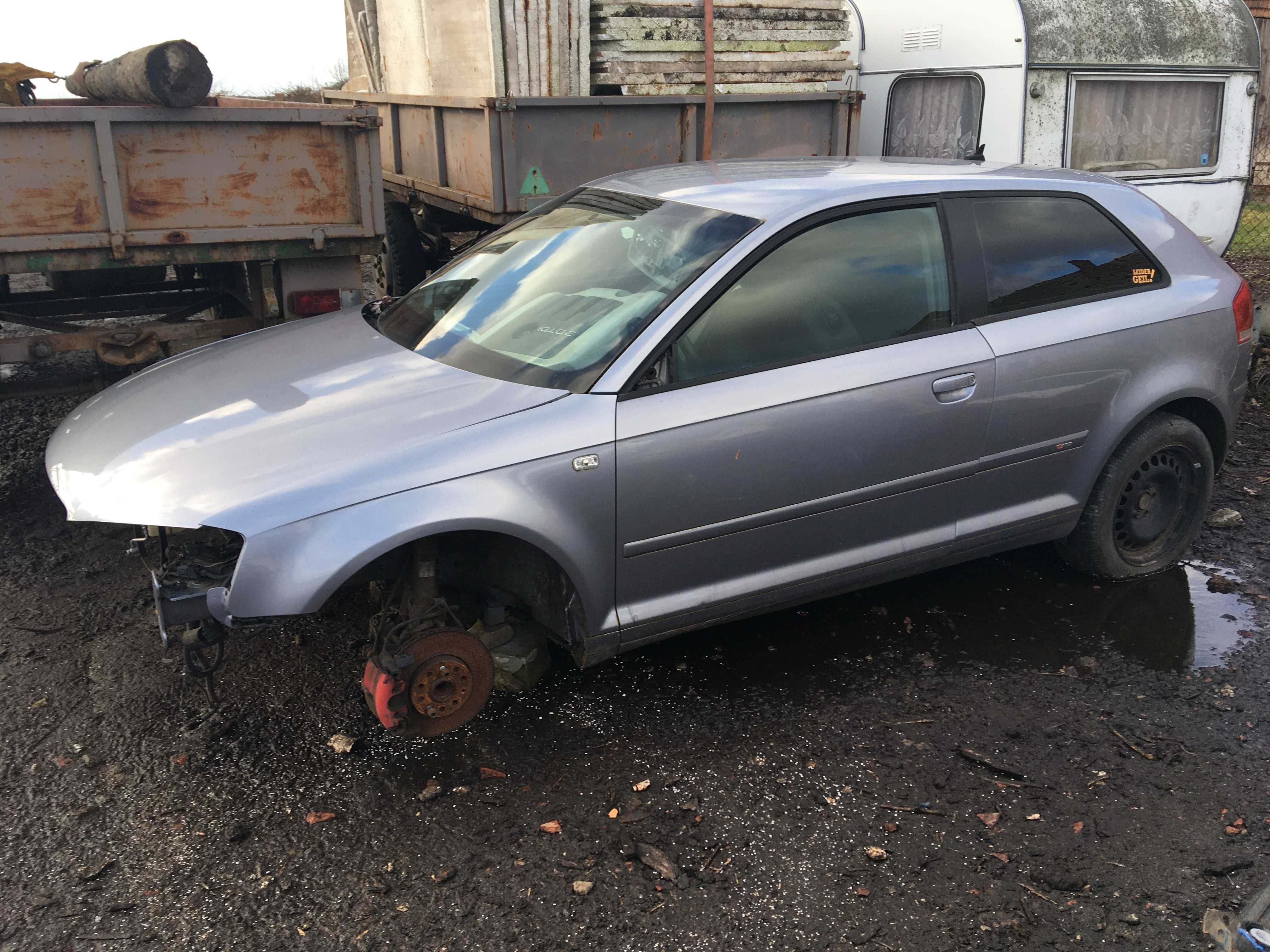 AUDI A3 8P 3D Drzwi  Prawe  Przód kolor LY7H