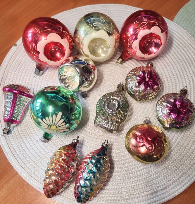 Ёлочные игрушки СССР, новогодние