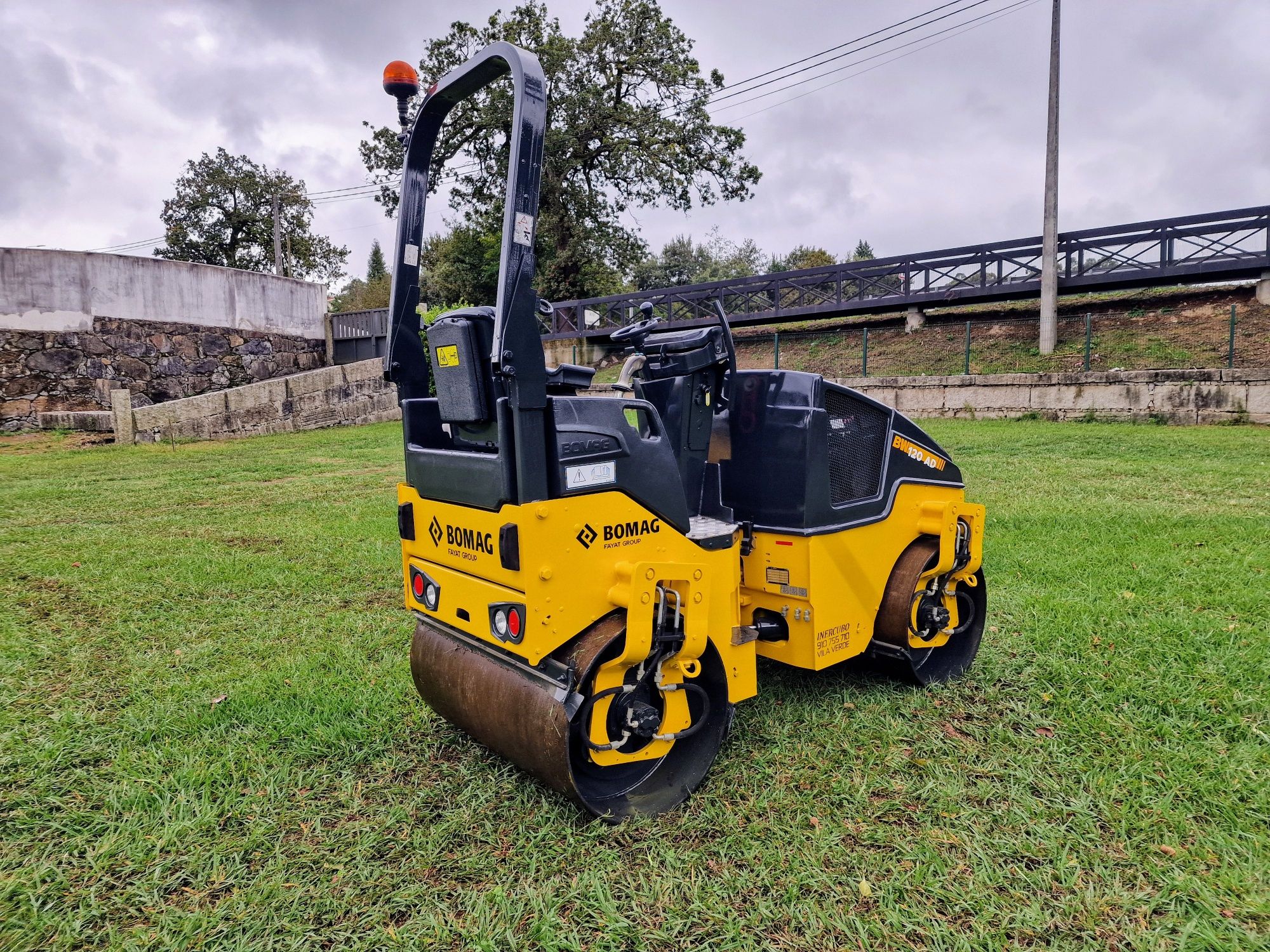 Cilindro compactador  1.20 m