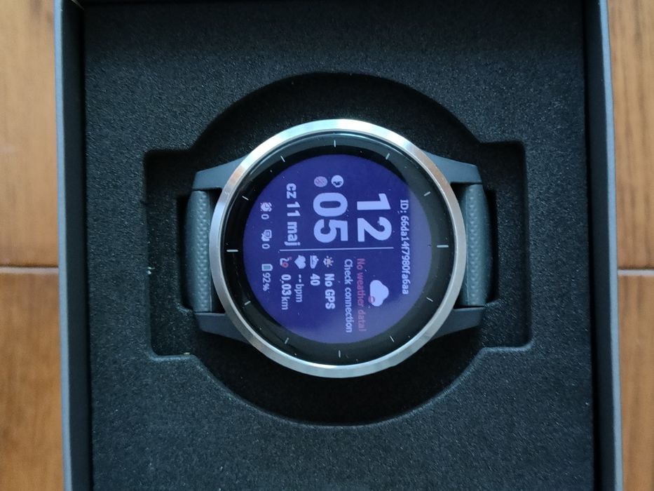 Garmin vivoactive 4 szary smartwatch