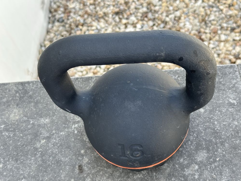 Kettlebell 16kg e Dumbbell ( Haltere) 15kg