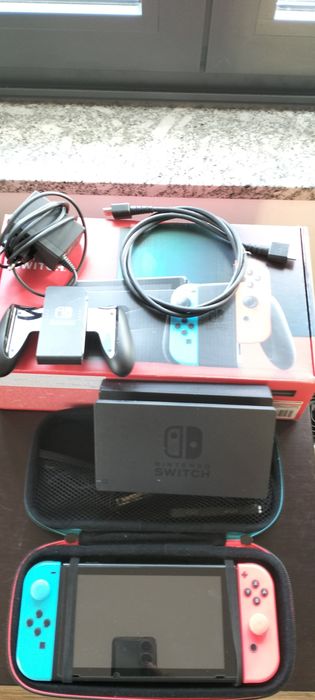 Nintendo switch+ 4 Jogos