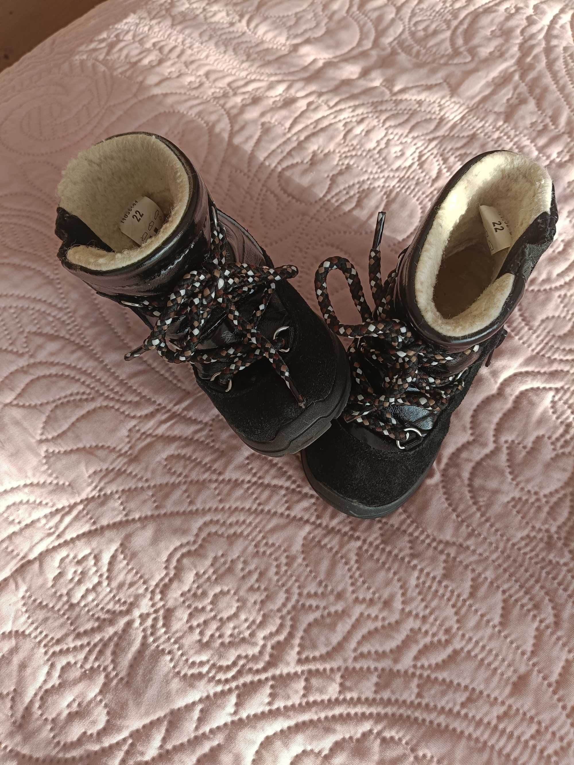 Buty zimowe dla dziewczynki