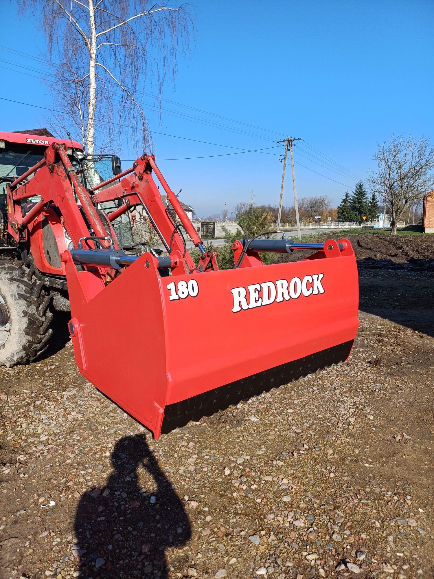 Wycinak szczękowy do kiszonki Redrock 180