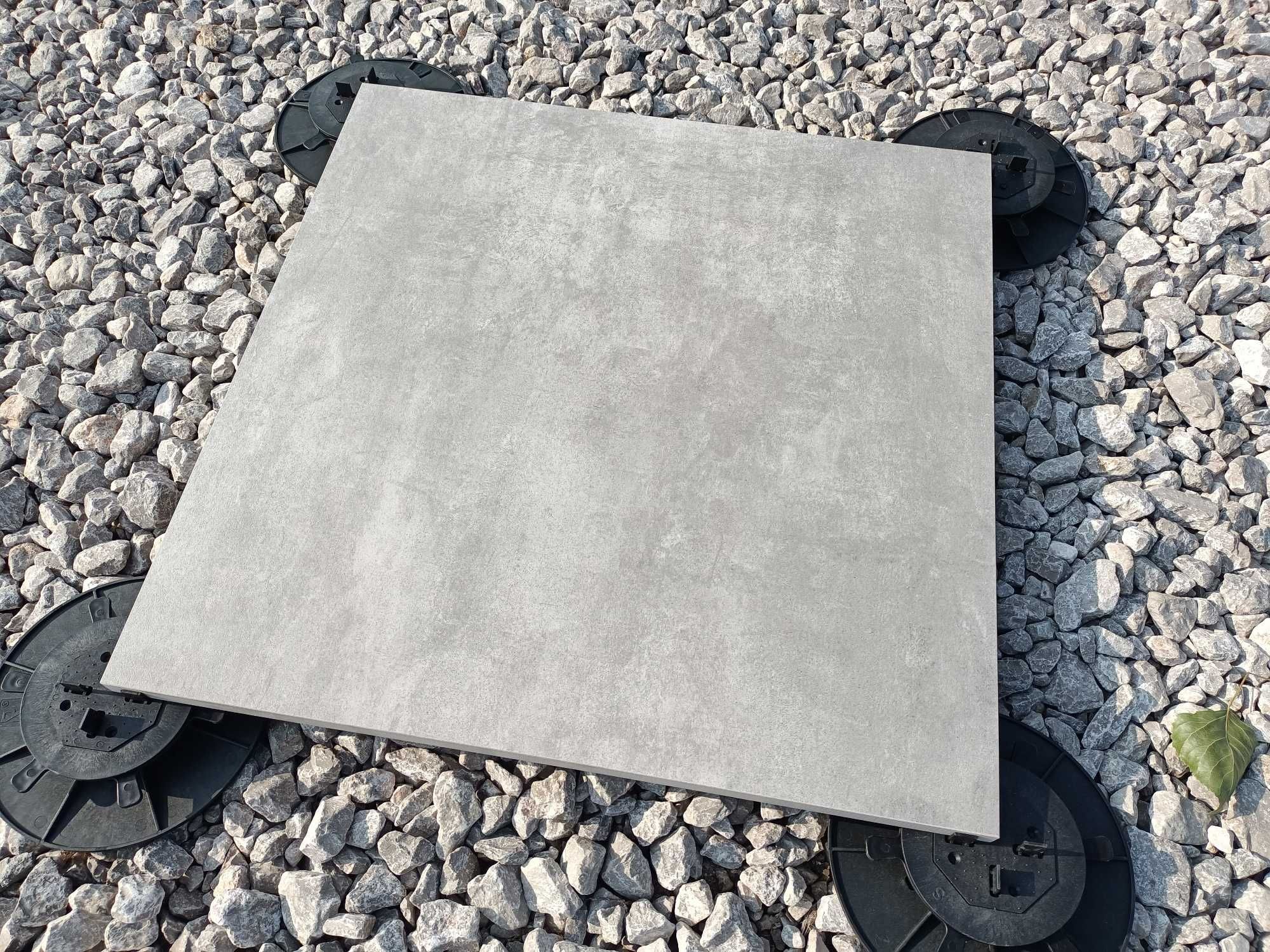 Płytki tarasowo/balkonowe/chodnikowe Concrete Grey 60x60 2cm Gat.1