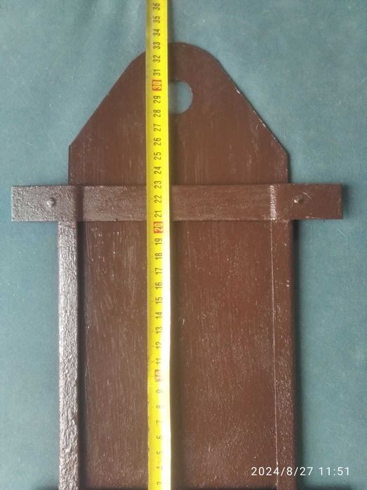 Задвижка димаря печі, шибер середній, засувка пічна