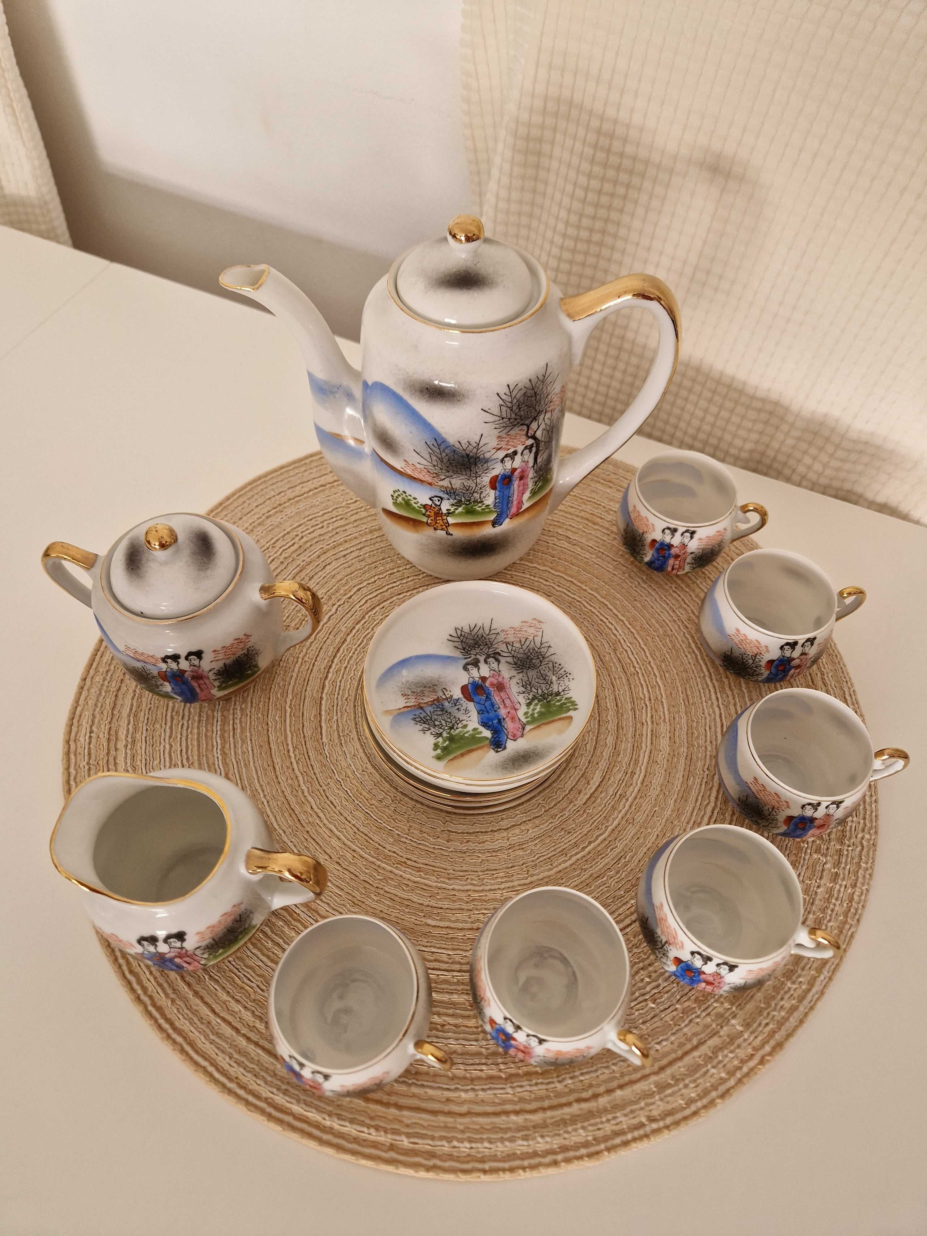 Conjunto de loiça porcelana chinesa verdadeira