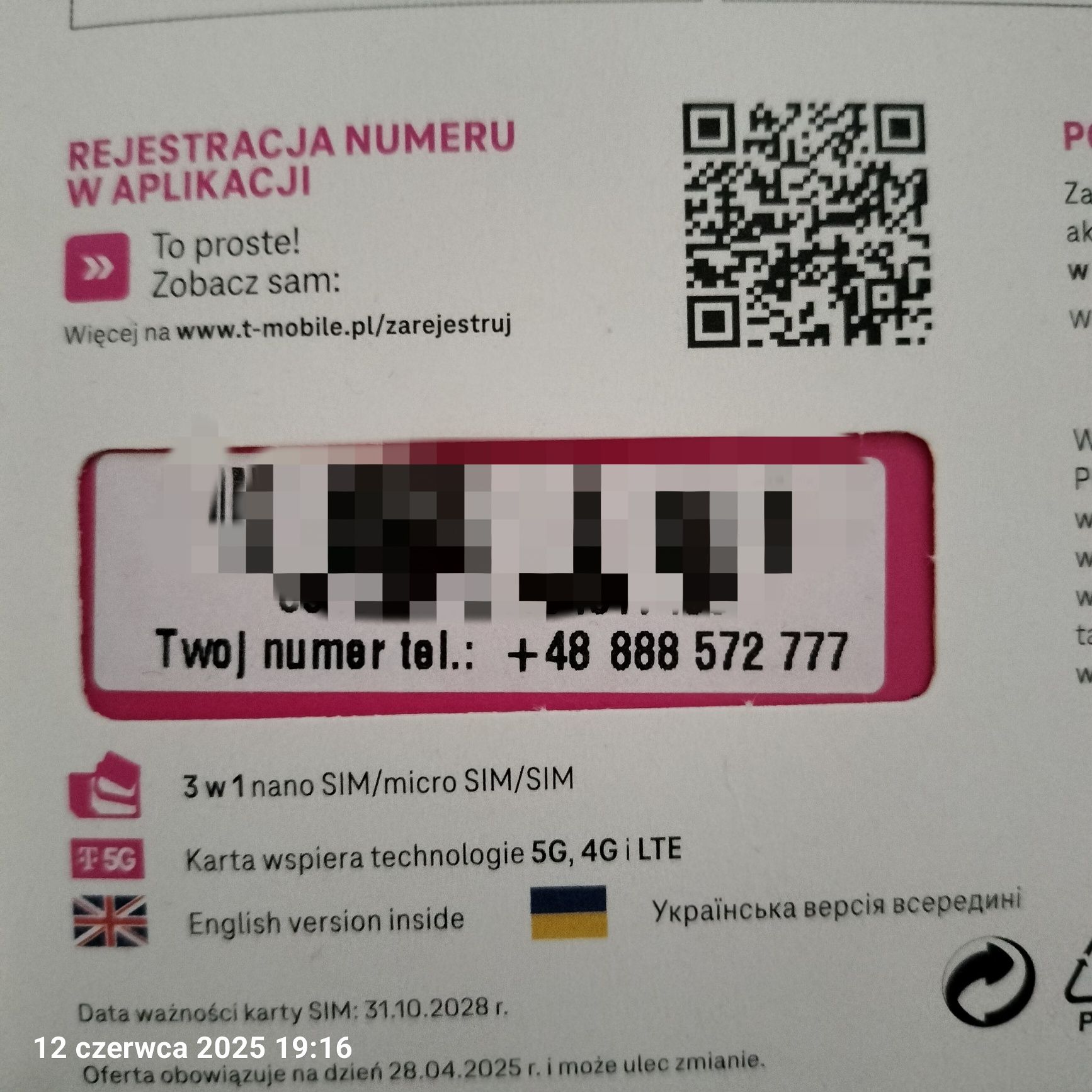 Złoty numer telefonu