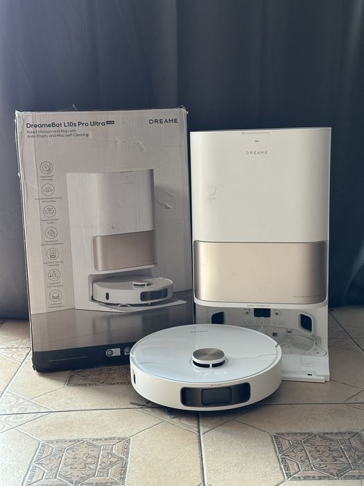Робот-пилосос Dreame L10S Pro Ultra Heat White