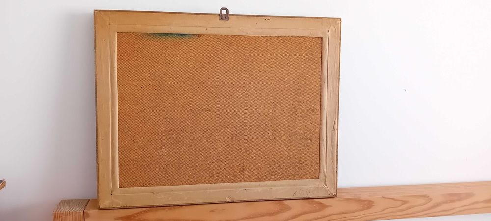 Quadro Pintura Óleo sobre Plátex